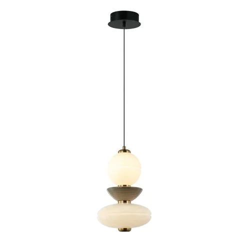 Lampe Hathor LED 10 W CCT en céramique et cristal | Lúzete