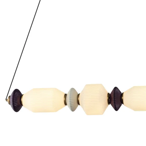 LAMPE DE PLAFOND LED 22W CCT CÉRAMIQUE/VERRE KIYA