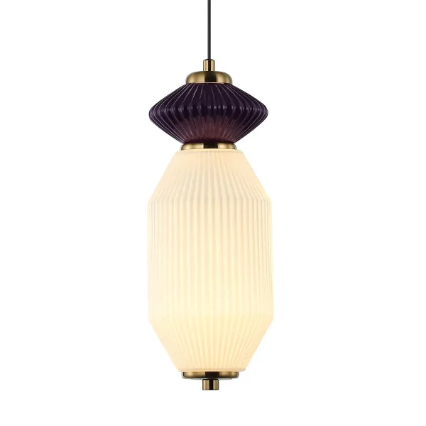 LAMPE DE PLAFOND LED 10W CCT CÉRAMIQUE/VERRE KIYA