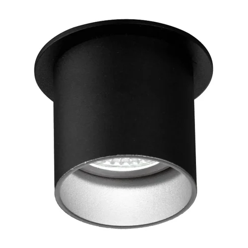 SPOT ENCASTRABLE À OUVERTURE RÉGLABLE NOIR/ARGENT GU10