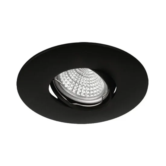SPOT ENCASTRABLE Ø11CM ALUMINIUM INJECTÉ NOIR GU10