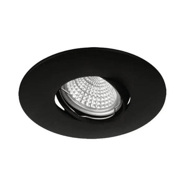 SPOT ENCASTRABLE Ø11CM ALUMINIUM INJECTÉ NOIR GU10