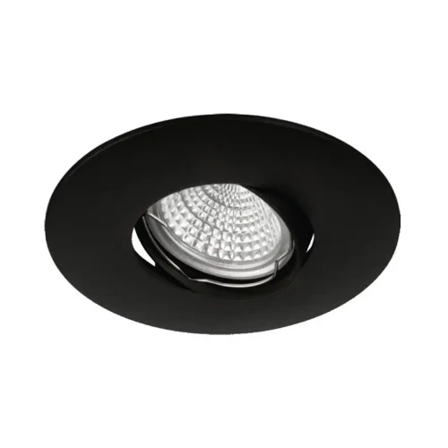 SPOT ENCASTRABLE Ø11CM ALUMINIUM INJECTÉ NOIR GU10