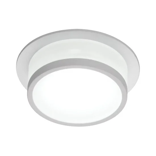 SPOT ENCASTRABLE SALLE DE BAIN LUMIÈRE FRONTALE ET LATÉRALE BLANC GU10