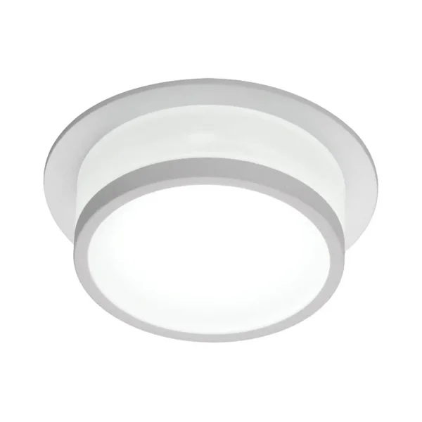 SPOT ENCASTRABLE SALLE DE BAIN LUMIÈRE FRONTALE ET LATÉRALE BLANC GU10