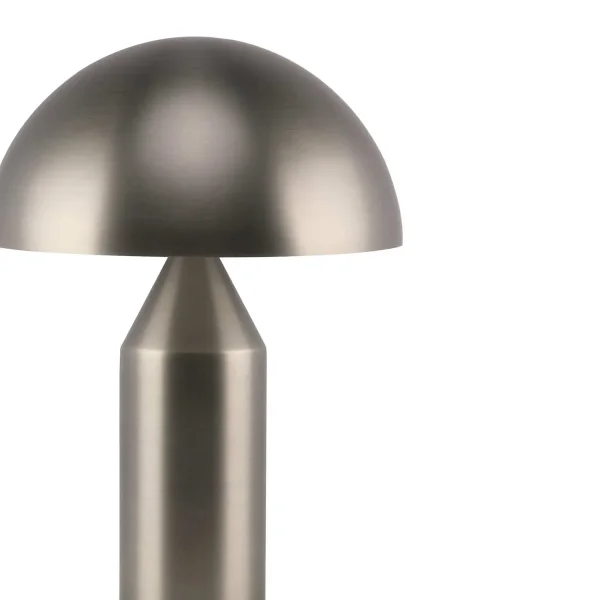 LAMPE DE TABLE 2 LUMIÈRES E27 NICKEL MAT ENOKI