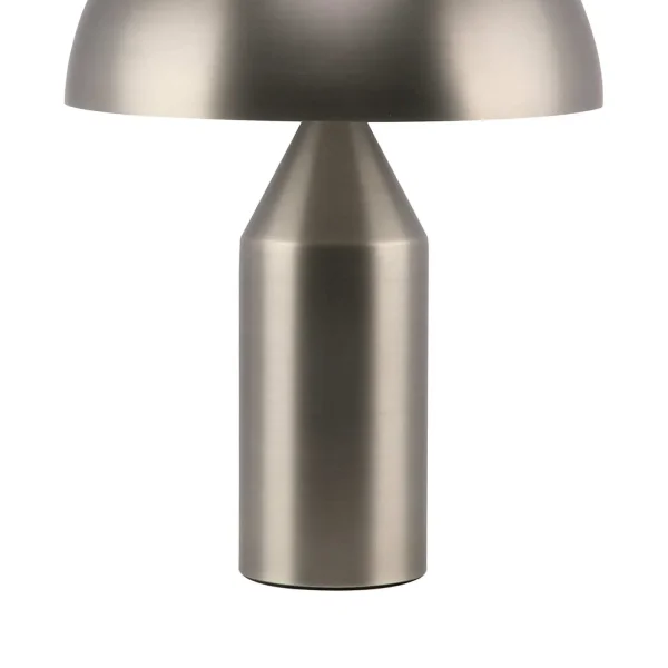 LAMPE DE TABLE 2 LUMIÈRES E27 NICKEL MAT ENOKI