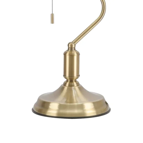 LAMPE DE BANQUIER E27 BEIGE BRILLANT