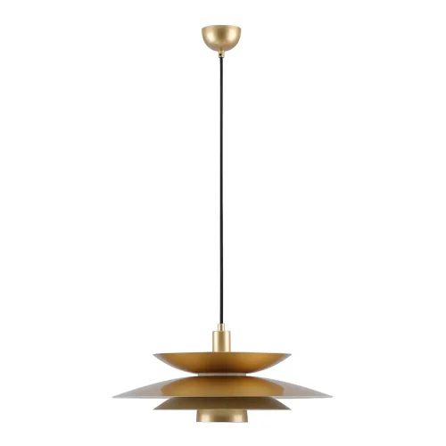 LAMPE DE PLAFOND 1 LUMIÈRE E27 DORÉE Ø48 CM ORNELLA