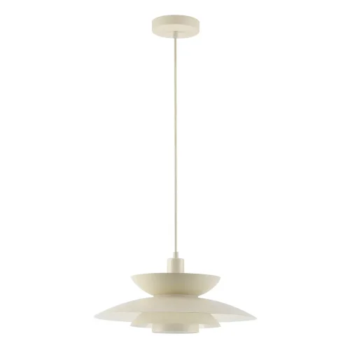 LAMPE DE PLAFOND 1 LUMIÈRE E27 BEIGE Ø38 CM ORNELLA