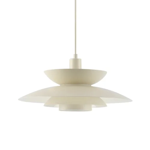 LAMPE DE PLAFOND 1 LUMIÈRE E27 BEIGE Ø38 CM ORNELLA