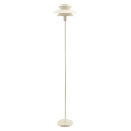 LAMPE SUR PIED 1 LUMIÈRE E27 BEIGE Ø30 CM ORNELLA 2