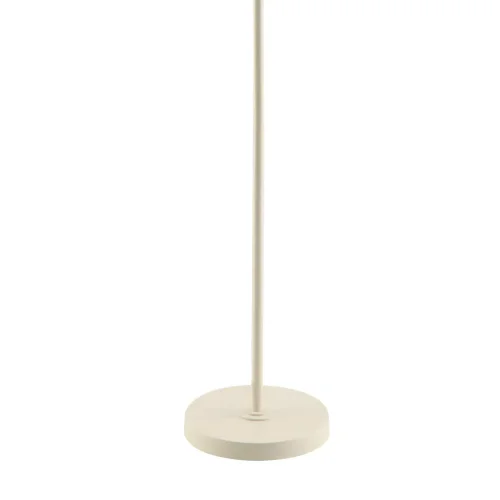 LAMPE SUR PIED 1 LUMIÈRE E27 BEIGE Ø30 CM ORNELLA