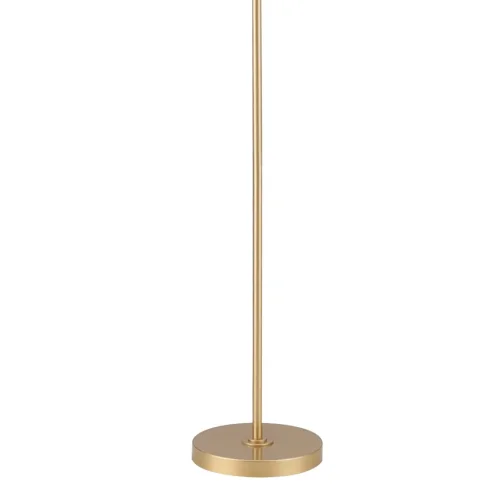 LAMPE SUR PIED 1 LUMIÈRE E27 DORÉE Ø30 CM ORNELLA