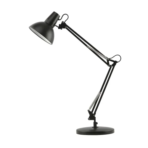 LAMPE MULTIFONCTION DE TABLE, MURALE ET À PINCE EN ACIER NOIR
