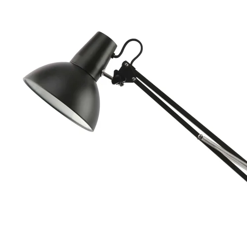 LAMPE MULTIFONCTION DE TABLE, MURALE ET À PINCE EN ACIER NOIR