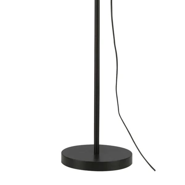 LAMPADAIRE E27 NOIR ET DORÉ GEMMA