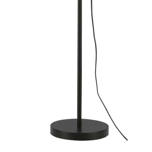 LAMPADAIRE E27 NOIR ET DORÉ GEMMA