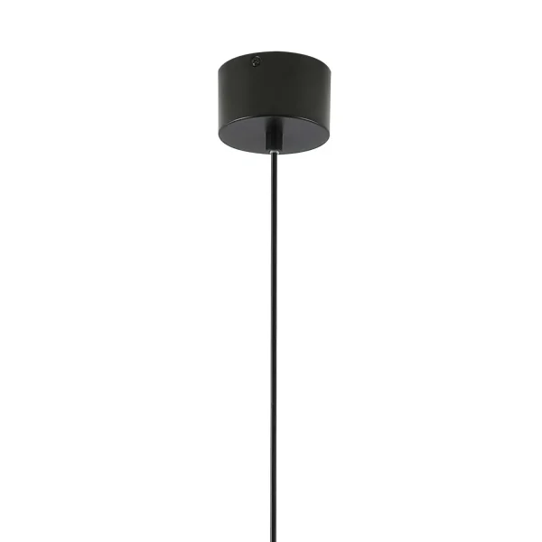LAMPE DE PLAFOND E27 ACIER PEINT NOIR GEMMA