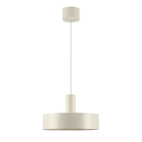 LAMPE DE PLAFOND E27 ACIER PEINT BEIGE GEMMA