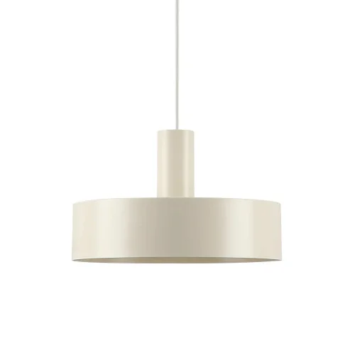 LAMPE DE PLAFOND E27 ACIER PEINT BEIGE GEMMA