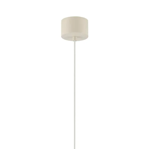 LAMPE DE PLAFOND E27 ACIER PEINT BEIGE GEMMA
