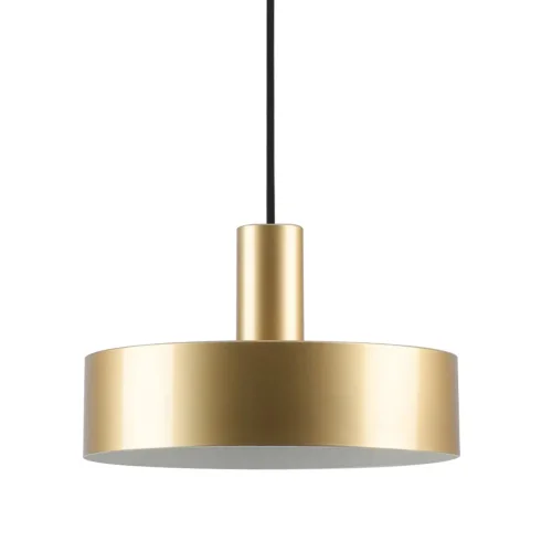 LAMPE DE PLAFOND E27 NOIRE ET DORÉE GEMMA