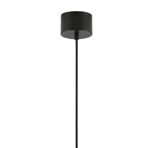 LAMPE DE PLAFOND E27 NOIRE ET DORÉE GEMMA