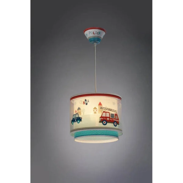 Suspension pour enfants en forme de police - Lampes et éclairage | Lúzete