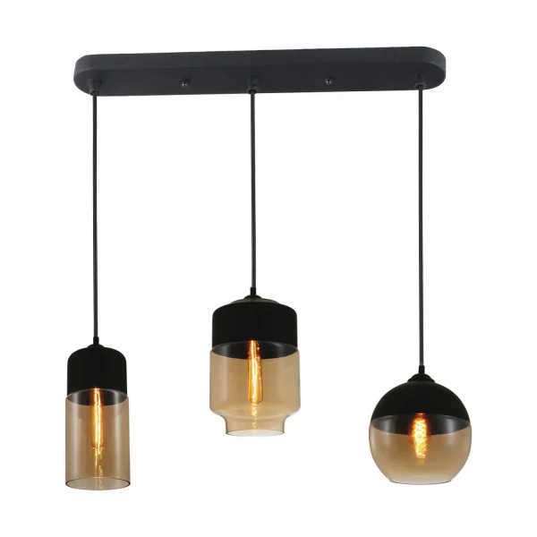 LAMPE PENDENTIF HARPER 3L