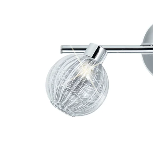 PROJECTEUR CHROMÉ CHROMÉ 2 LUMIÈRES QUINN