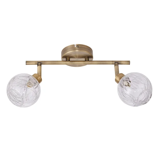 PROJECTEUR EN CUIR QUINN 2-LIGHT