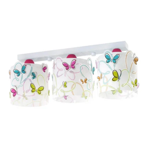 Plafonnier pour enfant 3 lumières papillon - Lampes et éclairage | Lúzete Plafonnier pour enfant 3 lumières papillon - Lampes et éclairage | Lúzete