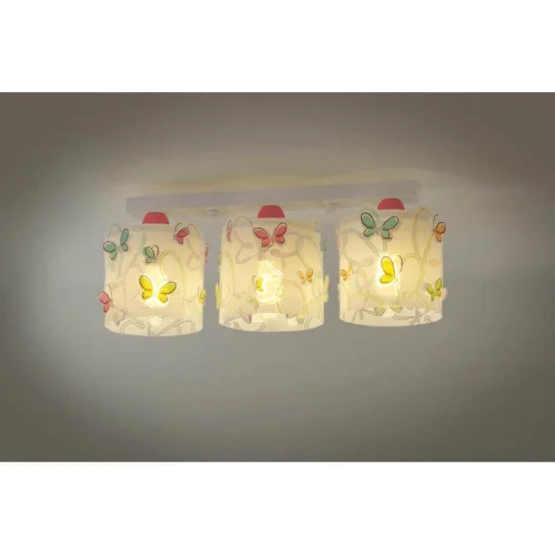 Plafonnier pour enfant 3 lumières papillon - Lampes et éclairage | Lúzete Plafonnier pour enfant 3 lumières papillon - Lampes et éclairage | Lúzete