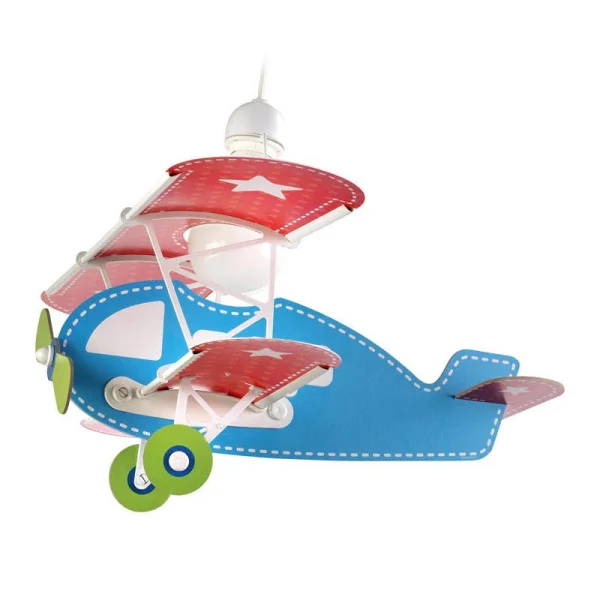LAMPARA AVION BABY PLANER AZUL