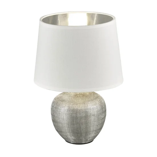 LAMPE DE TABLE SPLENDEUR 18CM ARGENT