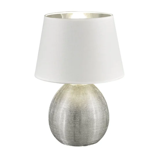 LAMPE DE TABLE SPLENDEUR 24CM ARGENT