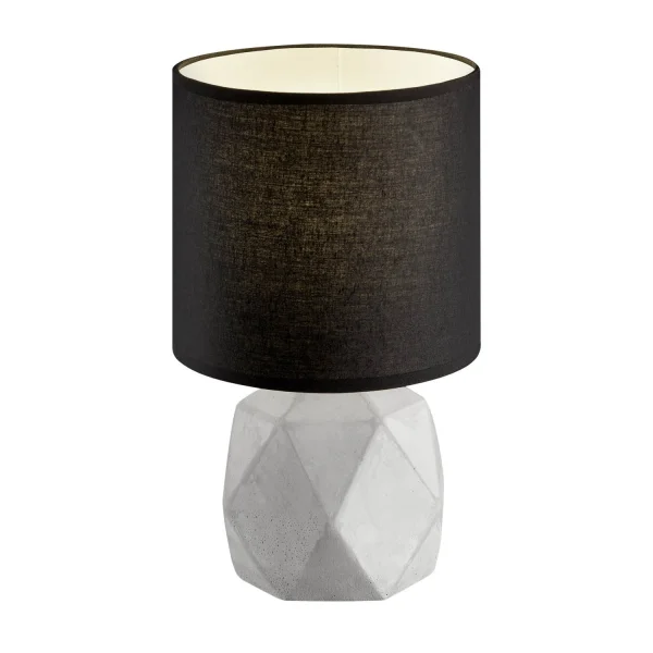 LAMPE DE TABLE TAYLOR ÉCRAN NOIR