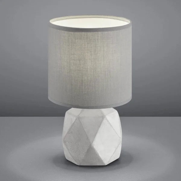 LAMPE DE TABLE TAYLOR ÉCRAN GRIS