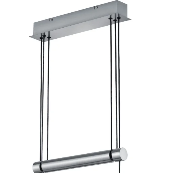 LAMPE DE PLAFOND 4 LUMIÈRES OLIVIA GRIS