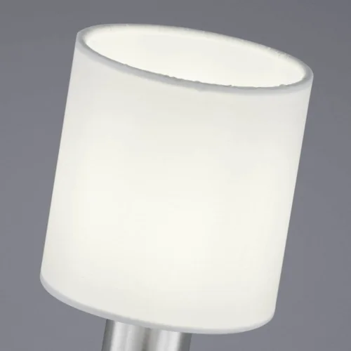 LAMPE DE TABLE PICCOLO EN NICKEL BLANC