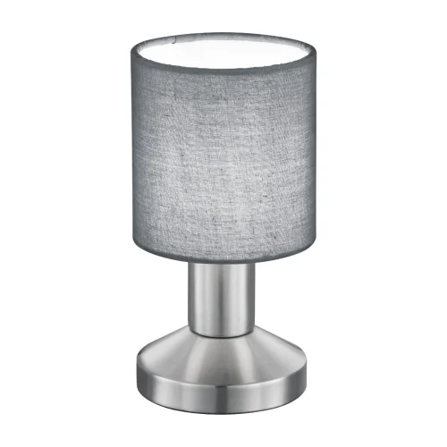 LAMPE DE TABLE PICCOLO EN NICKEL GRIS