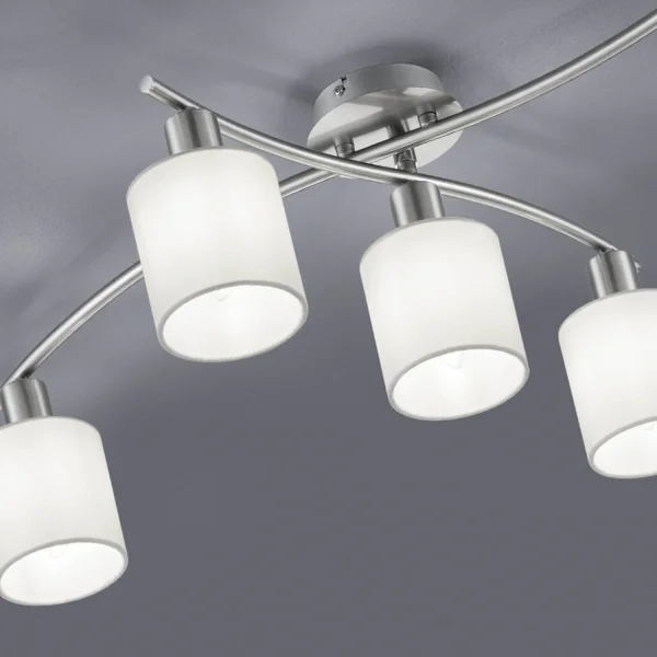 LAMPE DE PLAFOND 5 LUMIÈRES PICCOLO BLANCHES