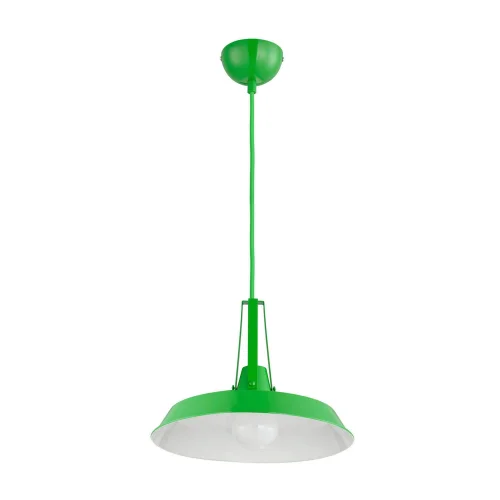 PENDENTIF EN ACIER VERT JOSIE