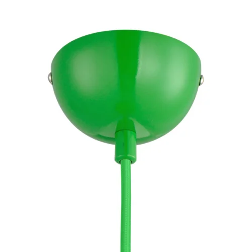 PENDENTIF EN ACIER VERT JOSIE