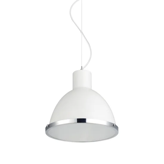 PENDENTIF COLTON EN ACIER BLANC