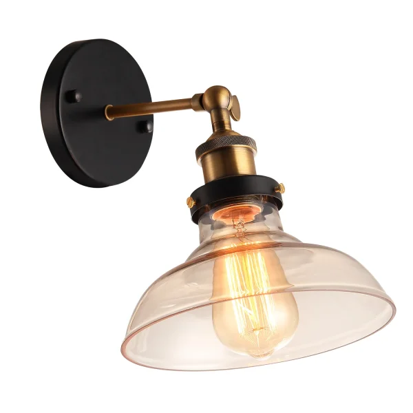 APPLIQUER 1 LUMIÈRE CRISTALLINE AMBRÉE
