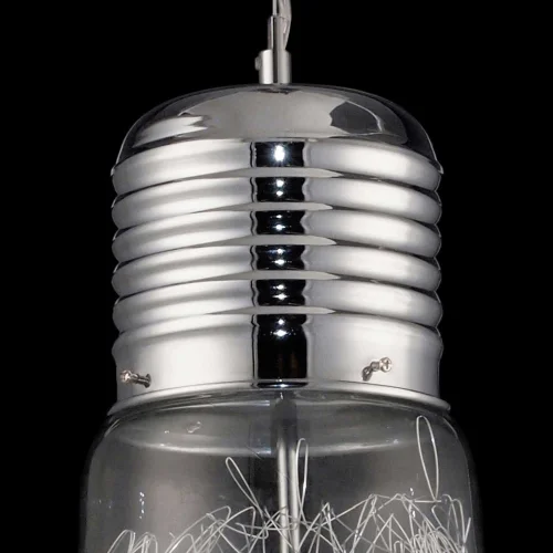 PENDENTIF AMPOULE EN ACIER