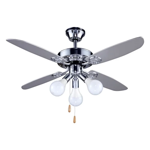 VENTILATEUR DE PLAFOND ARGENTÉ/ABRASÉ D’ABEILLE