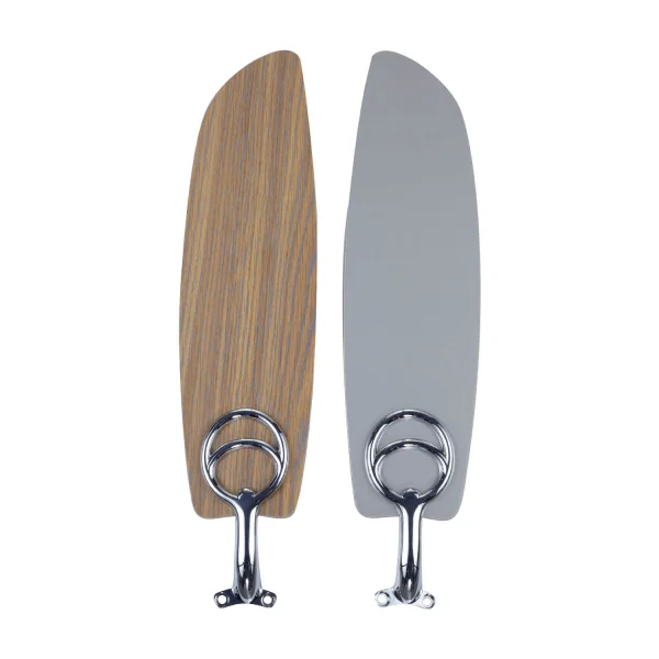 VENTILATEUR DE PLAFOND ARGENTÉ/ABRASÉ D’ABEILLE